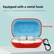 thumbnail image 5 of Funda con compartimento de carga para auriculares con gancho para Skullcandy Push Active, 5 of 7