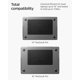 thumbnail image 2 of Soporte para laptop Spigen Slim Fold plegable y portátil, negro, 2 of 8