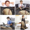 thumbnail image 6 of Softball Blanket Softball Gift for Teens, Flannel Soft Warm Plush Sport baseball Throw Blanket for Girls Boys Kids Teen Softball Lovers All Season Couch Sofa Bed Living Room Home Decor(60"x80"), 6 of 7