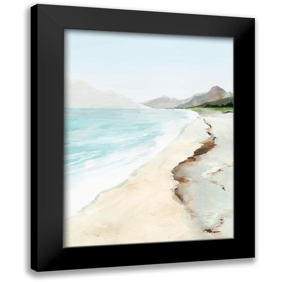 Isabelle Z 12x14 Black Modern Framed Museum Art Print Titled - Crash Into Me I