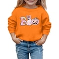 thumbnail image 4 of Gyujnb Kids Halloween , Print Halloween Pullover Sweatshirt for Kids Girls Boys Long Sleeve Casual Play Outerwear Soft Comfortable, Halloween Outfits,7-8 Years, 4 of 4