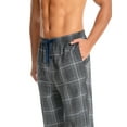 thumbnail image 4 of Onimisc Men's 100% Cotton Pajama Pants Lightweight Pjs Bottoms Sleepwear Bottom Pants with Pocket Drawstring,1 Pack, 4 of 7