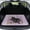 Black Cat Purple Floral, variant on COEQINE Car Trunk Mat Universal Size All Season Rear Cargo Mat Heavy Duty Durable Pet Cargo Protector Fits Most Cars, SUVs & Trucks, 29" x 39", Vintage Blue Aztec Cow Print