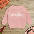 thumbnail image 2 of KPOPLK Baby Toddler Kids Girl Sweaters Long Sleeve Letter Embroidery Knit Pullover Toddler Tops 6 9 12 18 24 Months 2T 3T 4T,Size 3-4 Years, 2 of 6