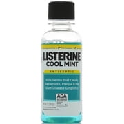 Listerine Antiseptic Mouthwash, Cool Mint 3.2 oz (Pack of 2)