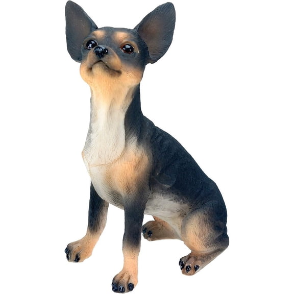 StealStreet Chihuahua (Black) Dog - Collectible Statue Figurine Figure Sculpture
