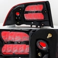 thumbnail image 2 of AKKON - For Acura TL UA6 UA7 3.2L Red Clear Tail Light Tail Lamp Rear Brake Light Driver Left Side Replacement, 2 of 4
