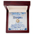 thumbnail image 5 of To My Daughter Daddy's Little Girl Infinity Knot Necklace Message Card, 5 of 17