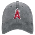 thumbnail image 2 of Men's New Era Black Los Angeles Angels Rugged Team 9TWENTY Adjustable Hat, 2 of 6