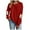 Red, variant on larppty Women's Casual Crew Neck Christmas Snowman Print Sweatshirt Loose Soft Long Sleeve Pullover Tops （White, S）