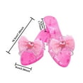 thumbnail image 6 of Princess Shoes Toddler - Pretend Play Toddler Heels | Dress Up Heels For Little Girls Costume Stage Family Holiday Event, 6 of 9