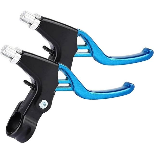 Bike Brake Levers, Bicycle Hand Brakes Lever Cycling Levers Aluminum Alloy Handlebar Lever Handle 2.2cm Diameter for Most Bicycles