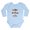 Sky Blue, variant on CafePress - Stacked Trout Body Suit - Long Sleeve Cotton Baby Bodysuit