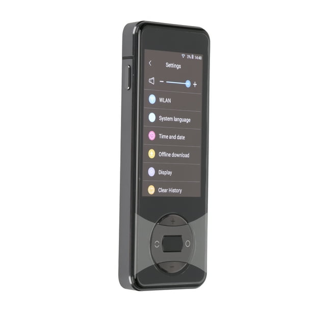 Traductor Bidireccional Inteligente, Batería De 1500 MAh, Dispositivo De Traducción Portátil De Tiempo De Espera Prolongado Con Pantalla Táctil De 3,0 Pulgadas Para Compras,