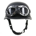 thumbnail image 2 of Casco Half Shell Casco de motocicleta con gafas de ciclismo Ciclismo al aire libre con medio casco y gafas, 2 of 5
