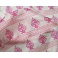 thumbnail image 4 of oneOone Silk Tabby Fabric Chevron & Tree Block Decor Fabric Printed BTY 42 Inch Wide, 4 of 4