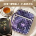 thumbnail image 7 of FOR U DESIGNS Galaxy Horse Print Bible Cover Multifunctional Bible Holder Case Large Quilted Bible Carrier Tote Bag Bible Journaling Supplies Christian Gifts, 7 of 7
