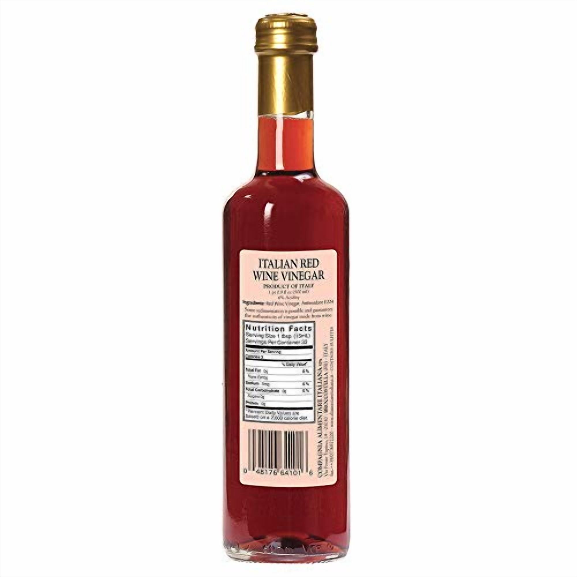 Mantova Italian Red Wine Vinegar, 16.9 Fl Oz (Pack of 2)