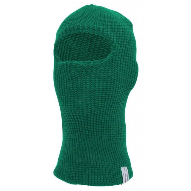 TopHeadwear Face Ski Mask 1 Hole - Kelly Green
