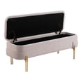 thumbnail image 5 of Banca de Almacenamiento Lebreton Gris Kessa Muebles, 5 of 5