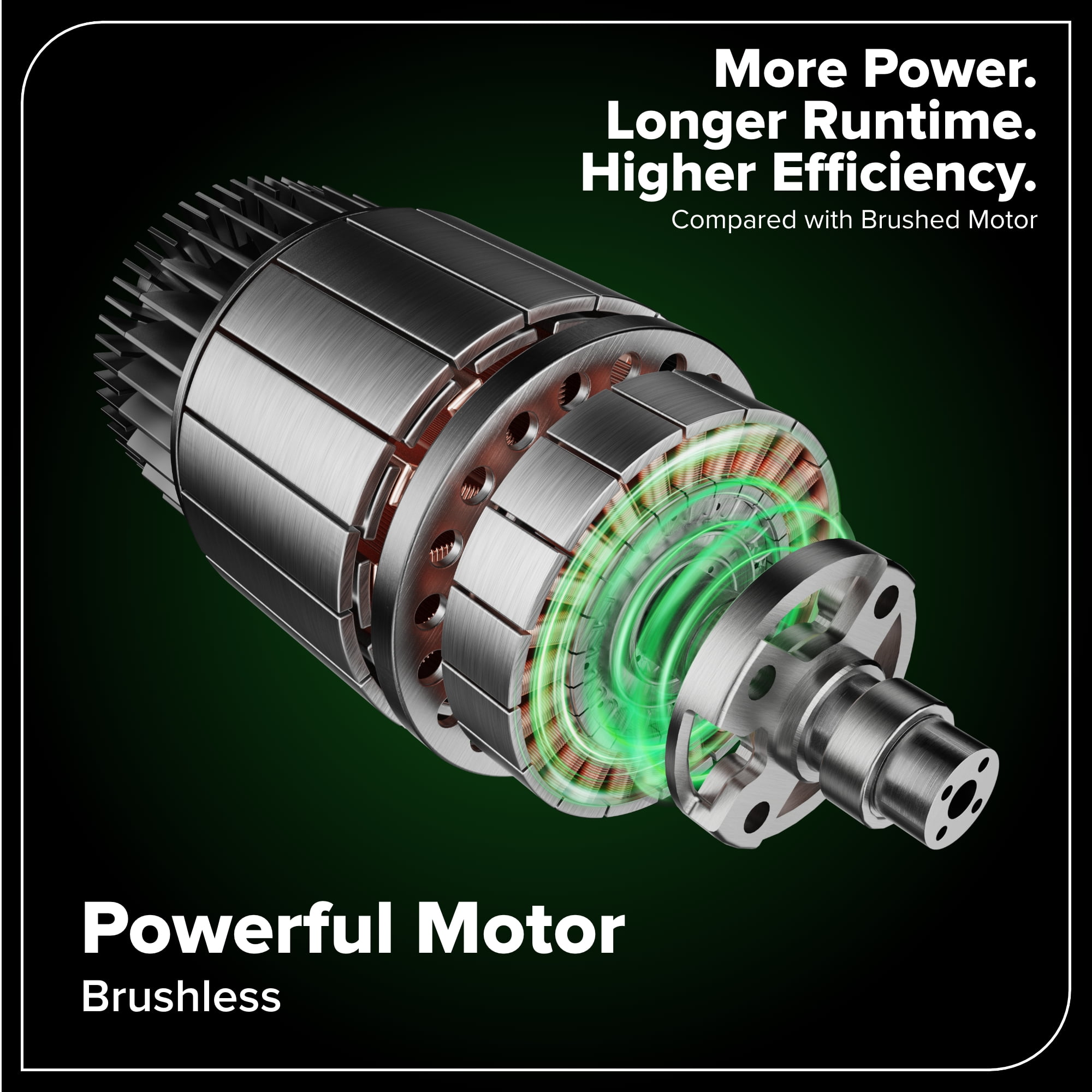 Greenworks 24V 310 in./lbs Brushless Drill Kit with 2Ah Batteries and Charger, 8-Piece Bit Set and Tool Bag Included