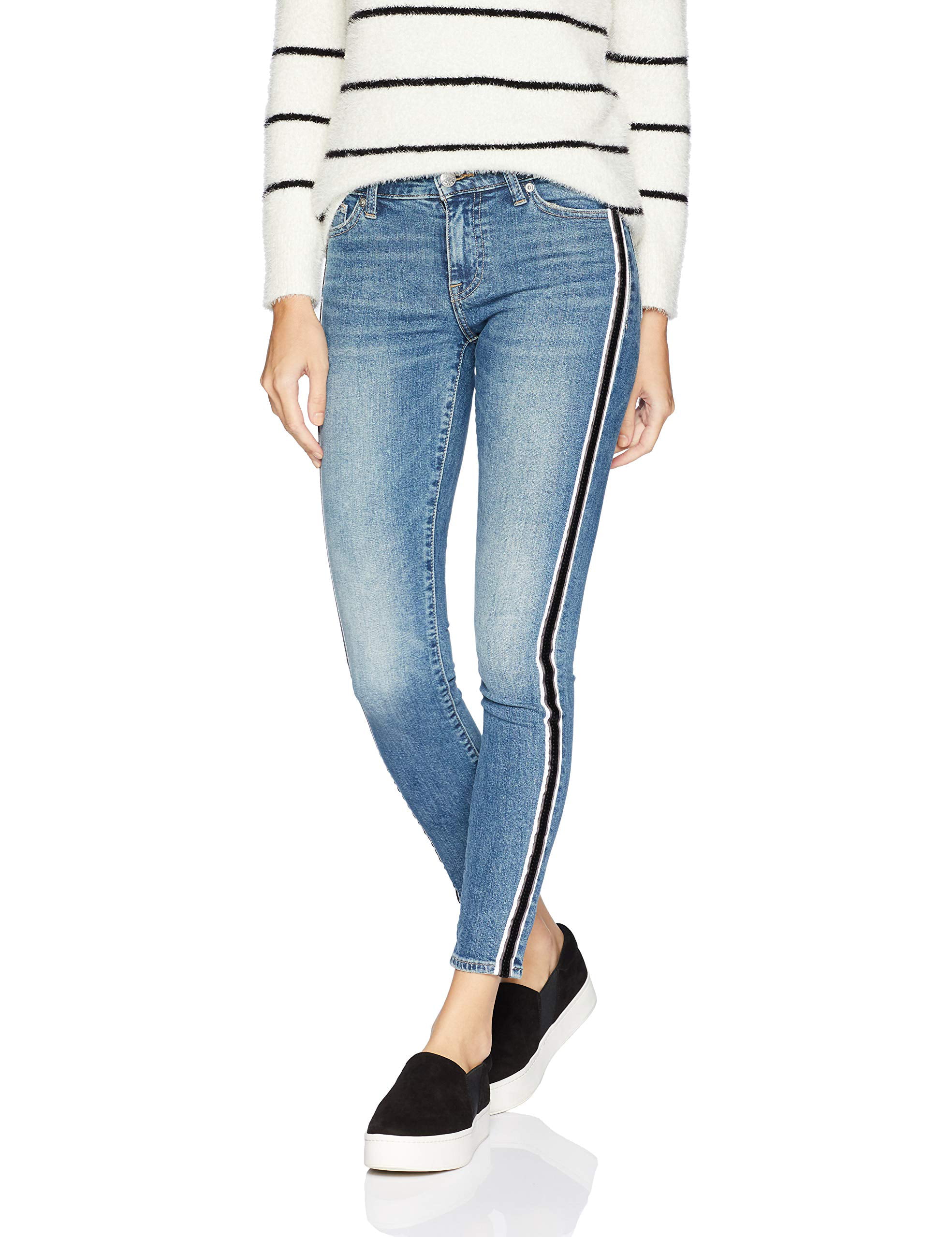 Lucky Brand - Womens Stretch Ava Skinny Side-Stripe Jeans 8 - Walmart.com - Walmart.com