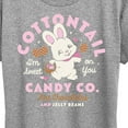 thumbnail image 3 of Instant Message - Cottontail Candy Company - Women's Short Sleeve Graphic T-Shirt, 3 of 6