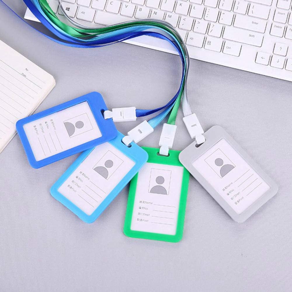 Lot De 50 Cordons Avec Porte-badge D'identification, étiquettes De Cartes, Cordon, Clés, Collier