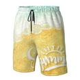 thumbnail image 5 of Disketp Men'S Swim Trunks Hawaiian Breathable Surf Beach Swimsuits Mesh Lining Beach Shorts With Pockets-Summer Beach, 5 of 9