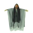 thumbnail image 1 of Fantasma colgante Decoraciones de Halloween Novedad Esqueleto aterrador eléctrico Bruja fantasma con sonido y ojos parpadeantes para fiesta en casa embrujada Barra temática de terror, 1 of 3