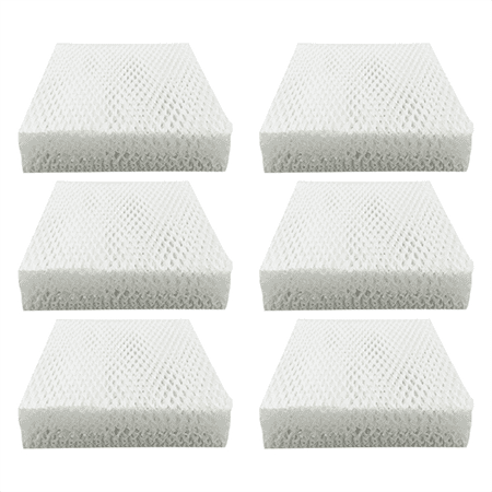 

HFT600 Humidifier Wick Filter Replacement for HFT600 Compatible with HEV615 HEV620 HEV615 W HEV620 HEV620B 6Pack