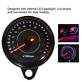 thumbnail image 4 of Electronic Tachometer, Dc 12v Universal Motorcycle Led Backlight Tachometer Electronic Tach Meter Gaugeblack1pcs), 4 of 5