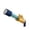 Gold, variant on Multi-Barrel Style Pull-Out Water Cannon, Manual Pump Action Squirt Blaster, Long Range Water Blaster for Summer Beach Activities, Outdoor Water Play, White
