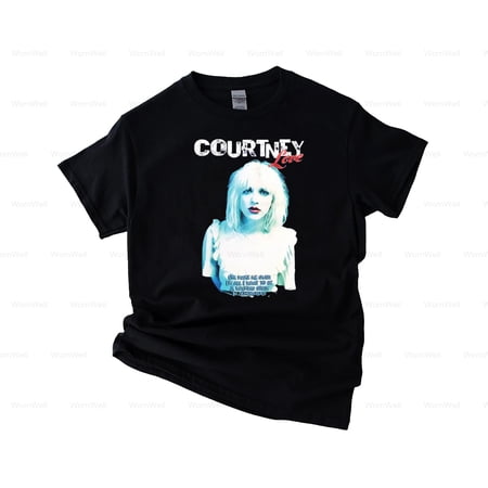 WornWell92 Courtney Love Hole Grunge Alternative Rock Icon Fan T-Shirt, SW, Hoodie, for Unisex, up to size 5XL.