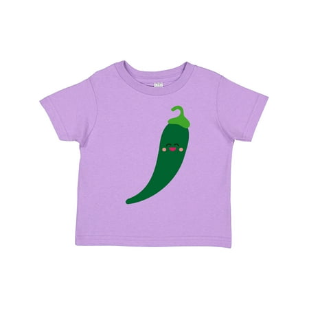 

Inktastic Green Chili Pepper Kawaii Gift Toddler Boy or Toddler Girl T-Shirt