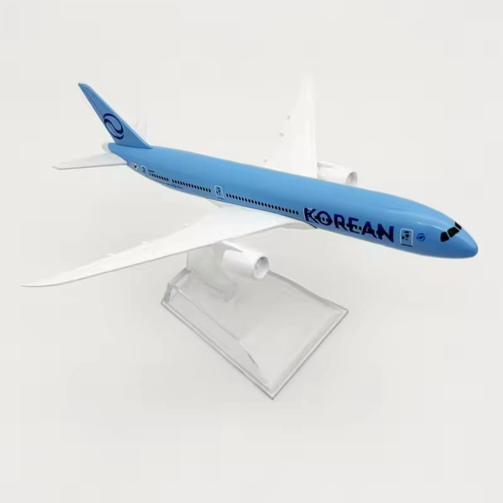 16cm Aircraft Models Air Korean Airlines Boeing 787 Scale Alloy Metal Diecast Airplane Model Korean Air Plane