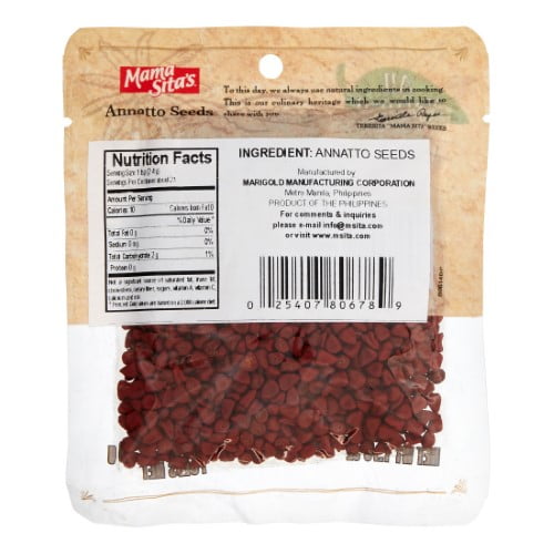 MS ANNATTO SEEDS, E-AL PREMIUM MS ANNATTO SEEDS