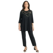 Jessica London Women's Plus Size 2-Piece Stretch Knit Mega Swing Set