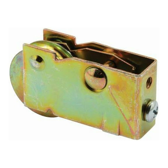 Prime-Line D 1601 Single 1-1/4 In. Steel Roller Assembly, Ball Bearing, Plain Back - Quantity 6