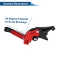 thumbnail image 6 of Short Long Brake Clutch Lever for Kawasaki VERSYS 650 2015-2023 Adjustable Motorcycle Handlebar Brake Lever Aluminum Alloy Red Handle Black End, 6 of 6