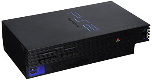 Ps2 - Console Phat Black w/ Attachable Screen Sony PlayStation 2 Tested  #1509