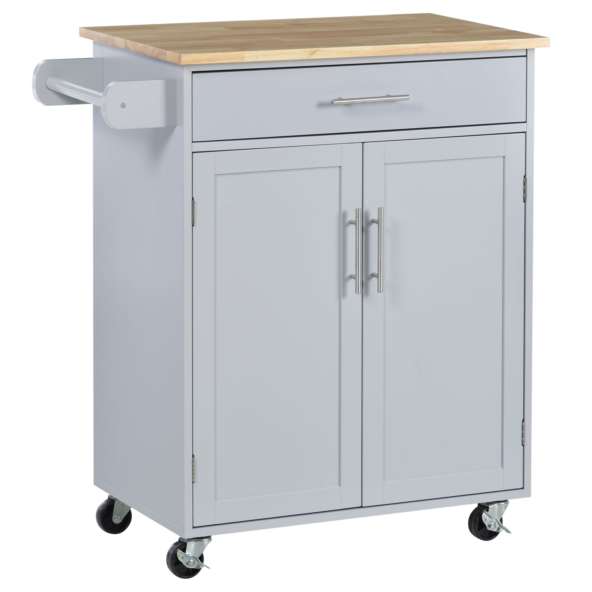 Modern Kitchen Storage Cabinet On Wheels 