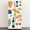 Color 4, variant on Self Adhesive Vinyl Refrigerator Wrap Set Elegant Peacock Floral Design Vintage Style Dark Green Door Mural Removable Fridge Sticker Peel and Stick&nbsp;Full Door Cover Decal Kitchen Bar Decor