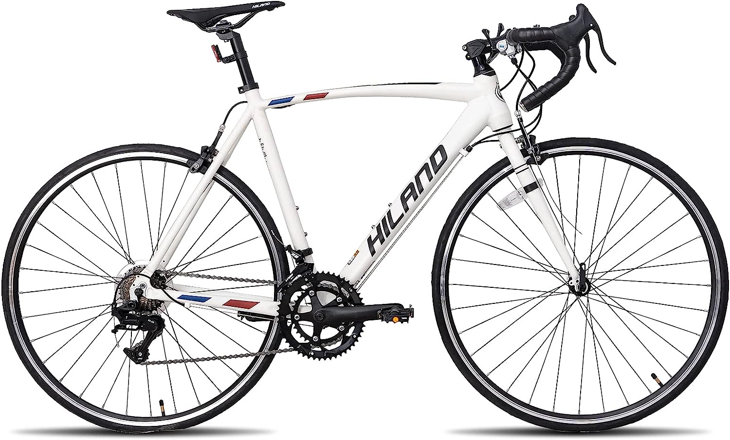 Hiland Road Bike,Shimano 14 Speeds,Light Weight Aluminum Frame,700C Racing Bike for Men - image 2 of 8