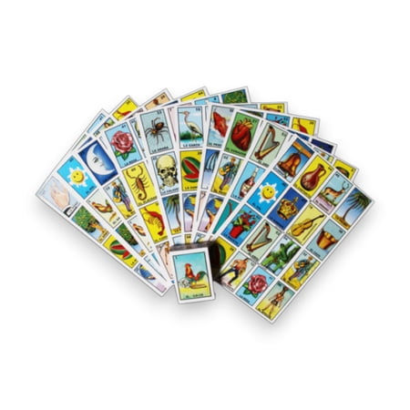 Mexican Lottery Game Set, 10 Players Jumbo Size