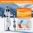 thumbnail image 3 of Lobmouse Heated Socks for Men Women with APP Control, 8500mAh Rechargeable Electric Socks,Foot Warmer Socks 4 Heating Settings for Men Women,Outdoor Hunting Skiing Cycling Camping Hiking, 3 of 8