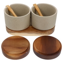 MLINS  Seasoning Serving Jar Two-piece Set of Jars Storage Holders