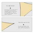 thumbnail image 7 of Limited Time Deal karymi 118x118x118 Inch Triangles Sun Shade Sails Block Awning for Outdoor Patio Garden Backyard Limited Time Deal Weekly flyer Sports and Outdoors, 7 of 7