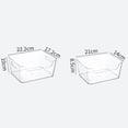 thumbnail image 2 of Bangcool Bac de Rangement de Garde-Manger en Plastique Transparent Bac d'Organisateur de Réfrigérateur Contenant Bac, 2 of 10
