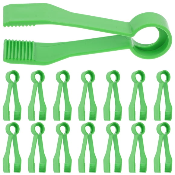 15 pinzas de plástico para preescolar, pinzas para cuentas de plástico, pinzas para entrenamiento de motricidad fina.